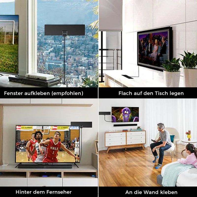 2022-Upgrade DIGITALE HDTV-ANTENNE 4K