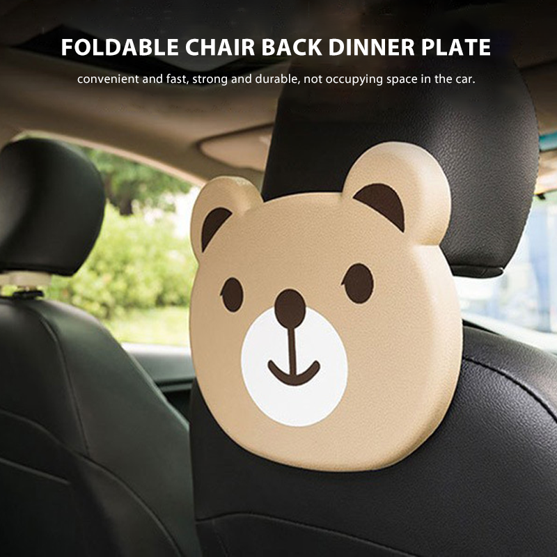 Car Folding Cartoon Dinner Plate
