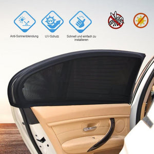 Auto-Sonnenschutz für Seitenscheiben hinten, 1 Paar - hallohaus