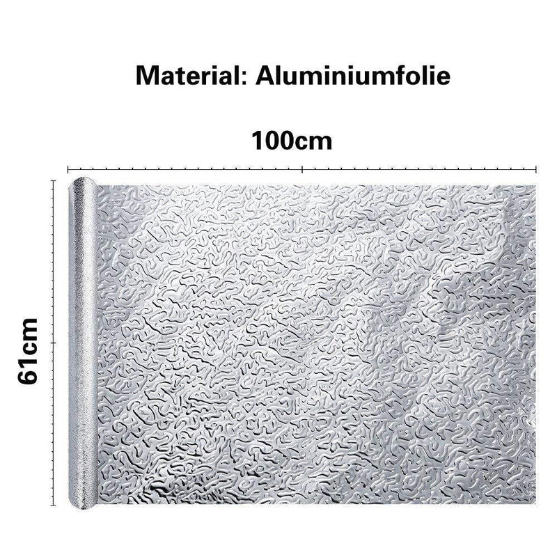 Wasserdichte Küche Tapete Aluminiumfolie