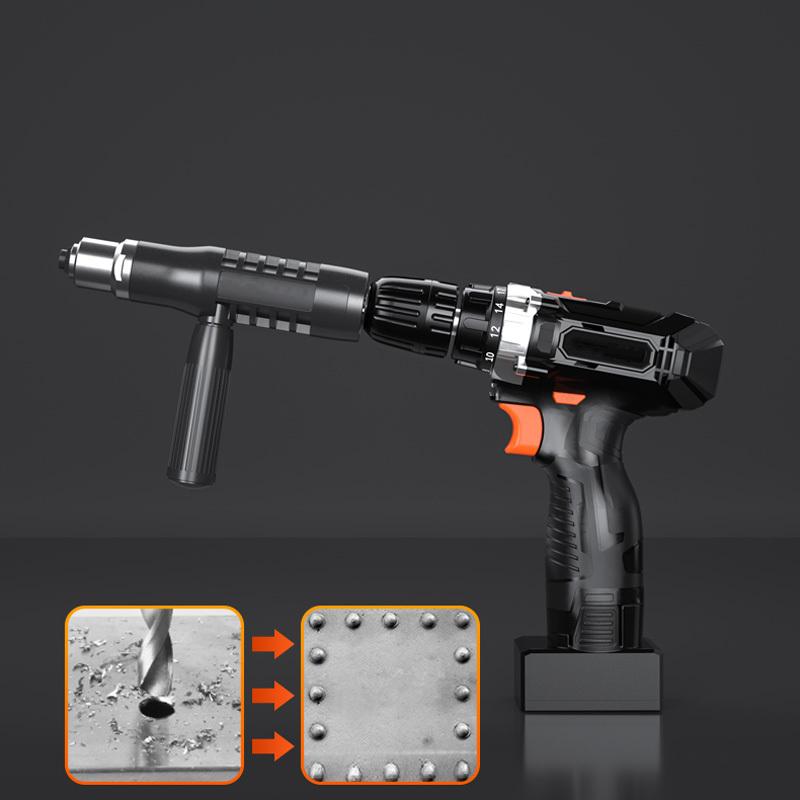 Professionelles Nietpistolen-Adapter-Kit Mit 4 Verschiedene Düsenschrauben
