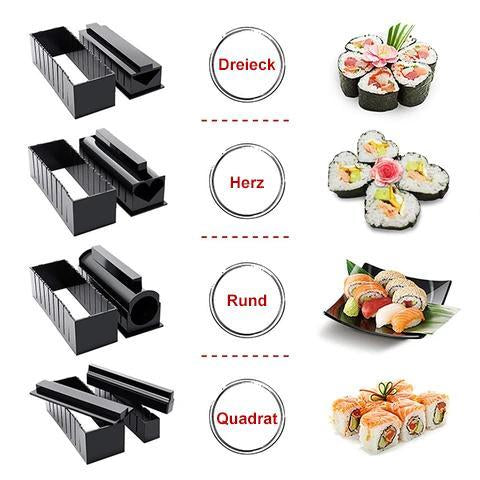 [4 Formen! ] DIY Sushi Hersteller