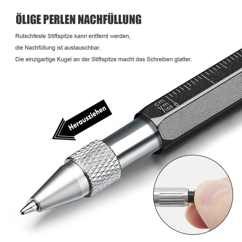 7-in-1 Multifunktionaler Schraubendreher-Stift, 2 Stücke