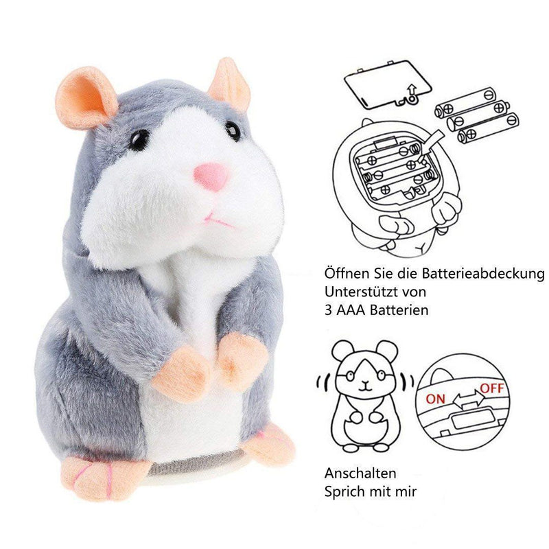 Nette Sprechender Hamster-Plüsch-Spielzeug - hallohaus