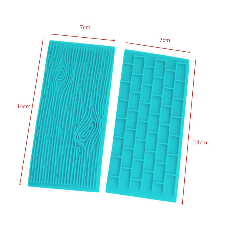 3D Kuchen Dekorations Muster Form (6 PCS)